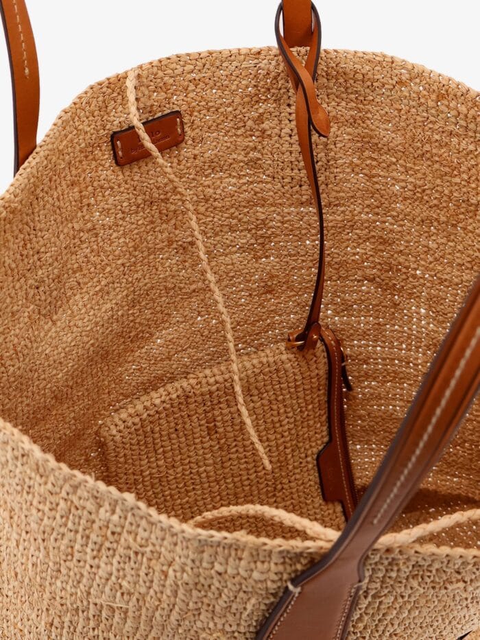 Polo Ralph Lauren Leather Shoulder Bag With Logo On The Front