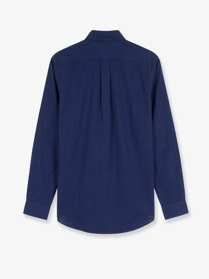 Polo Ralph Lauren Linen Shirt With Embroidered Logo On The Front