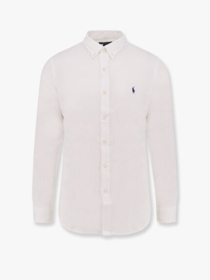 Polo Ralph Lauren Linen Shirt With Logo Embroidery