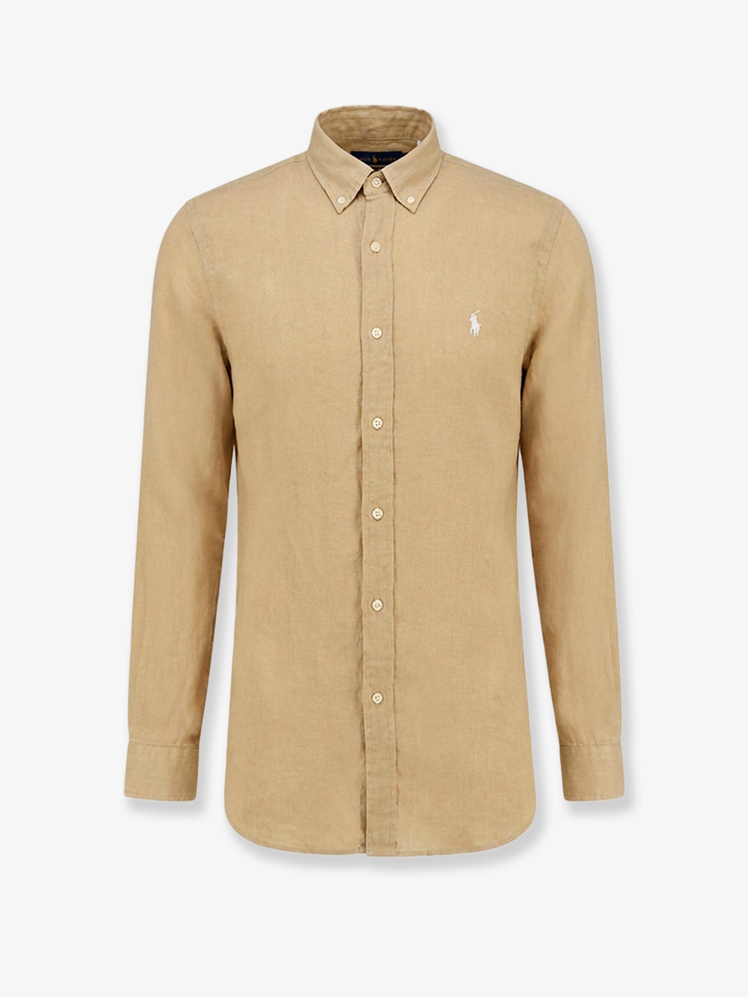 Polo Ralph Lauren Linen Shirt With Logo Embroidery