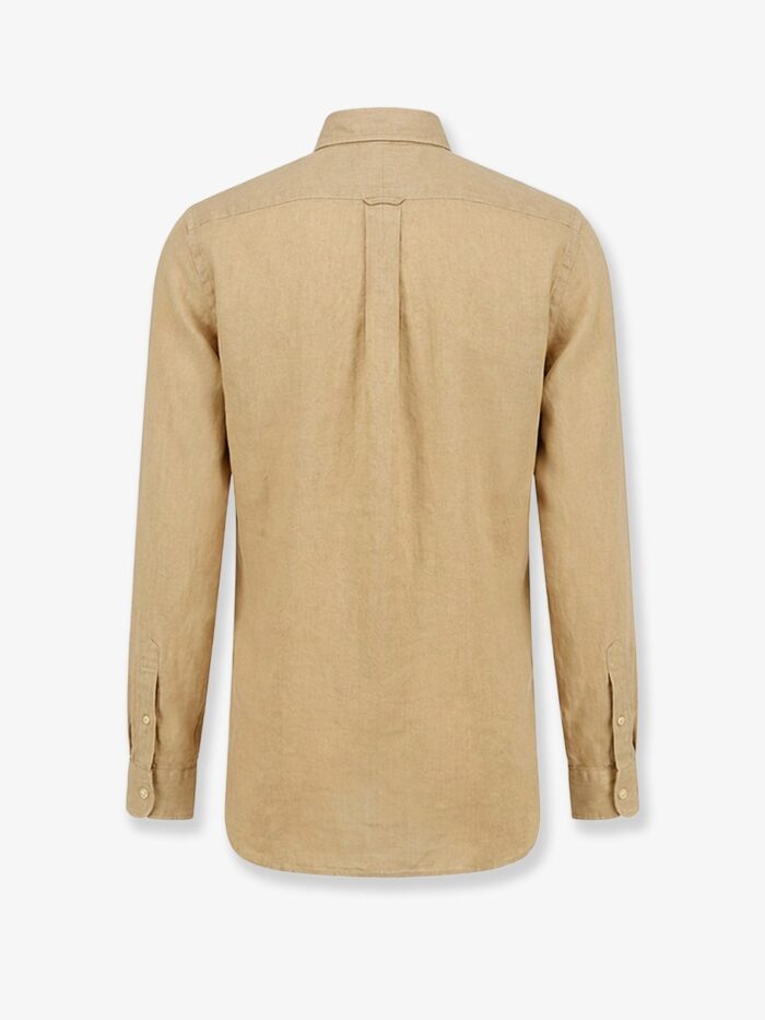 Polo Ralph Lauren Linen Shirt With Logo Embroidery