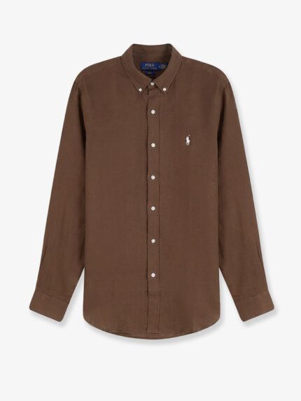 Polo Ralph Lauren Linen Shirt With Logo Embroidery