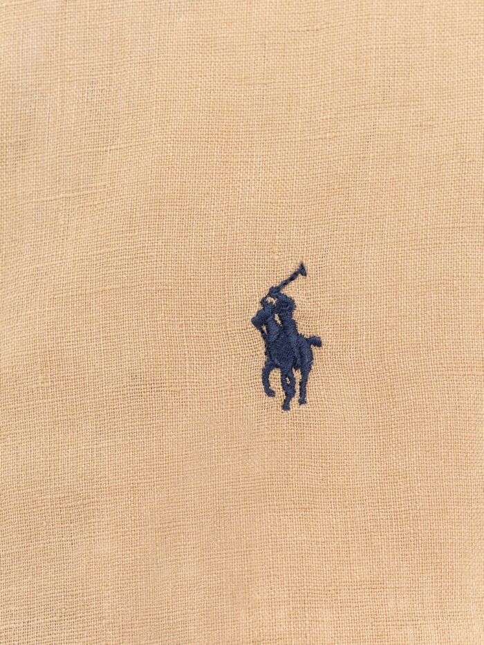 Polo Ralph Lauren Linen Shirt With Logo Embroidery