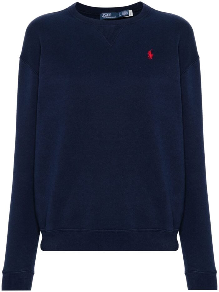 POLO RALPH LAUREN Logo Embroidered Sweatshirt