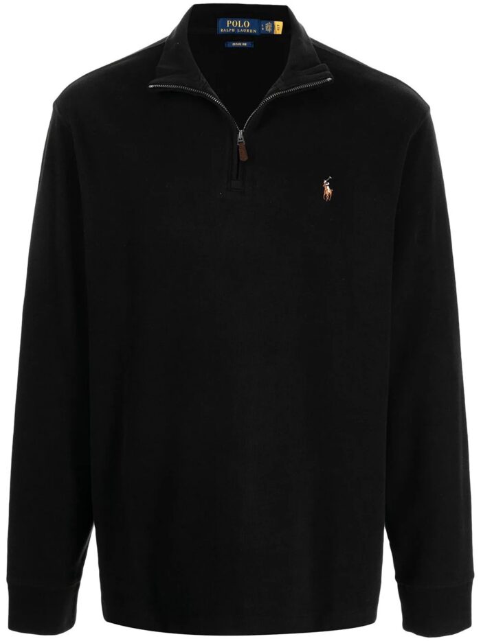 POLO RALPH LAUREN Long Sleeve Half Zip Sweater