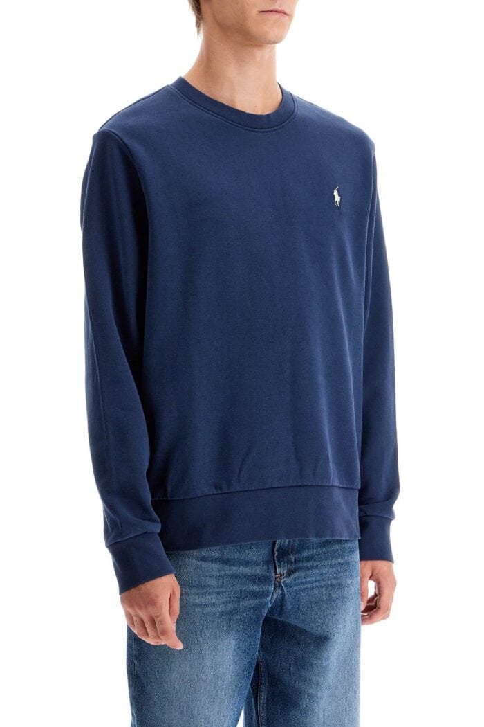 POLO RALPH LAUREN Loopback Cotton Crewneck Sweatshirt