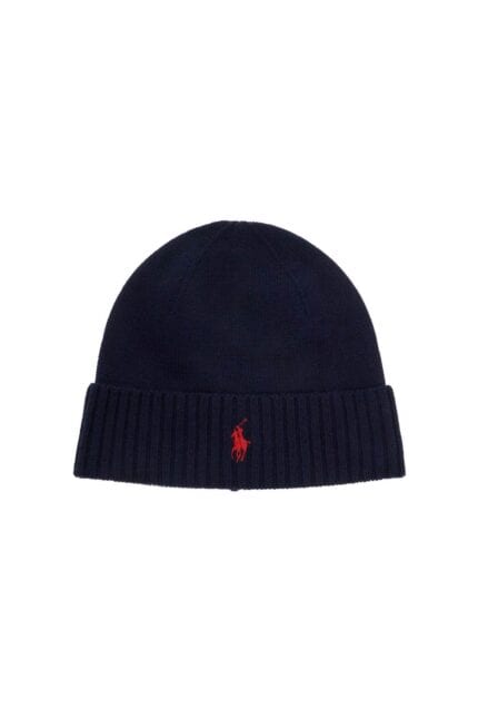 POLO RALPH LAUREN Merino Wool Beanie Hat For