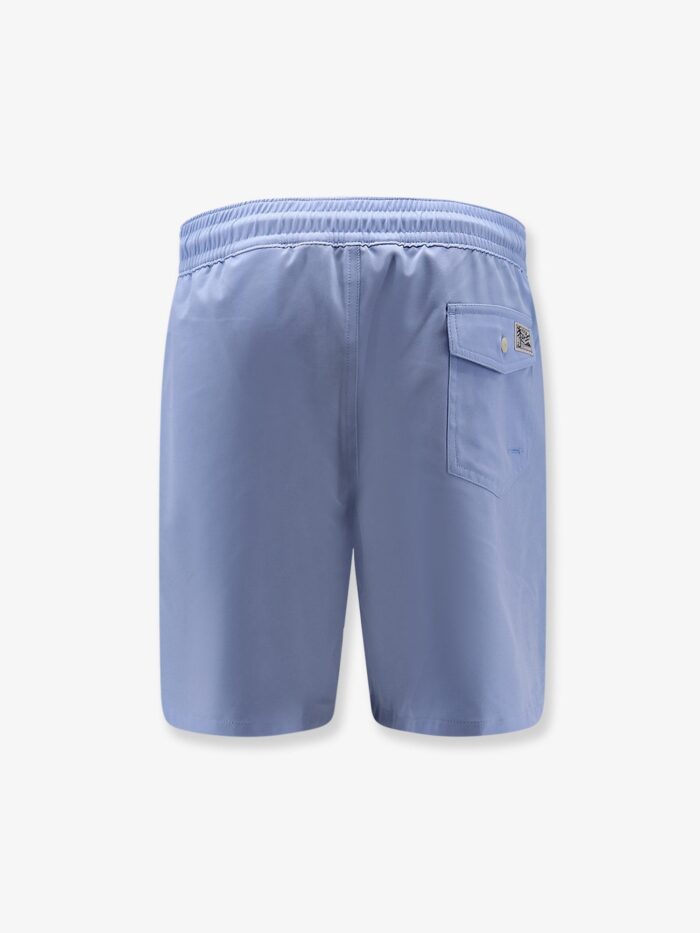 Polo Ralph Lauren Nylon Swim Trunks With Embroidered Logo