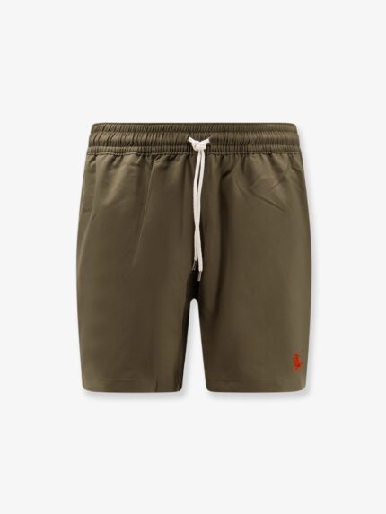 Polo Ralph Lauren Nylon Swimtrunk With Logo Embroidery
