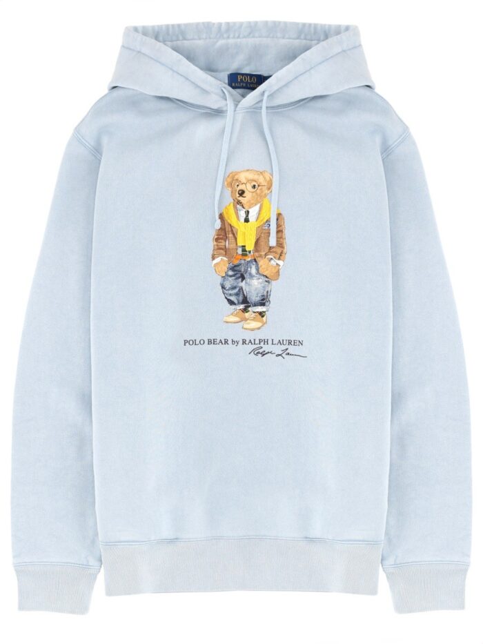 polo ralph lauren "polo bear" sweatshirt with logo Polo Ralph Lauren "POLO BEAR" SWEATSHIRT WITH LOGO