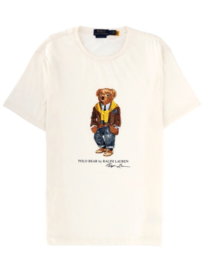 polo ralph lauren "polo bear" t shirt with logo Polo Ralph Lauren "POLO BEAR" T-SHIRT WITH LOGO