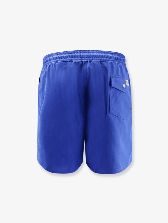 Polo Ralph Lauren Recycled Nylon Swim Trunks With Embroidered Logo On The Front
