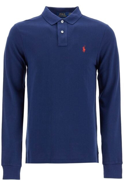 POLO RALPH LAUREN Slim Fit Long Sleeve Polo Shirt