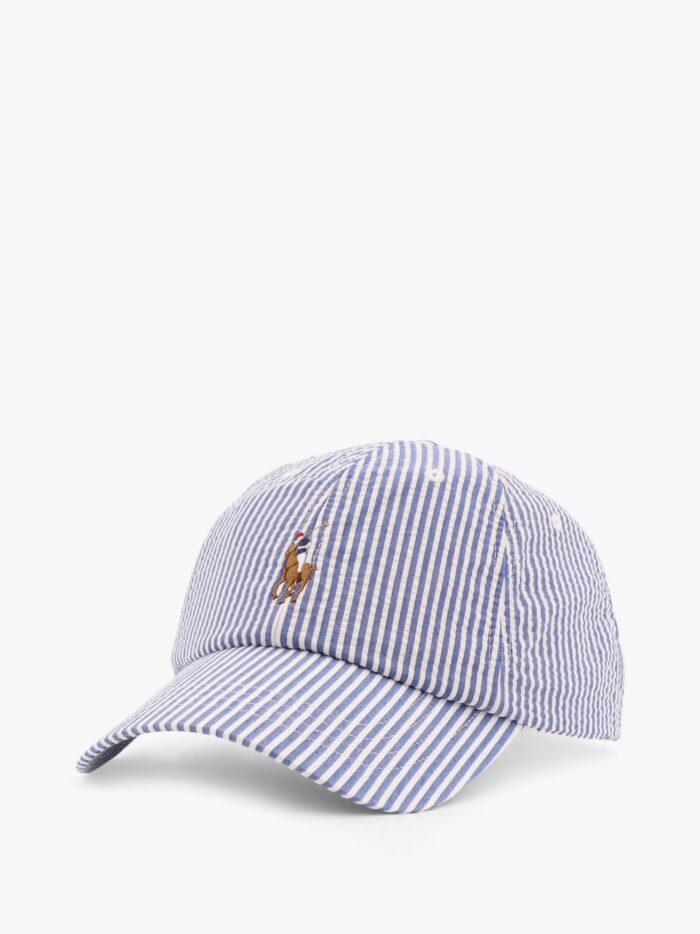 Polo Ralph Lauren Striped Cotton Blend Baseball Hat