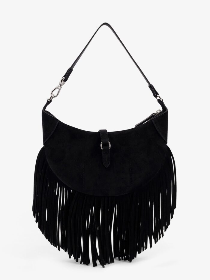 Polo Ralph Lauren Suede Shoulder Bag With Fringes