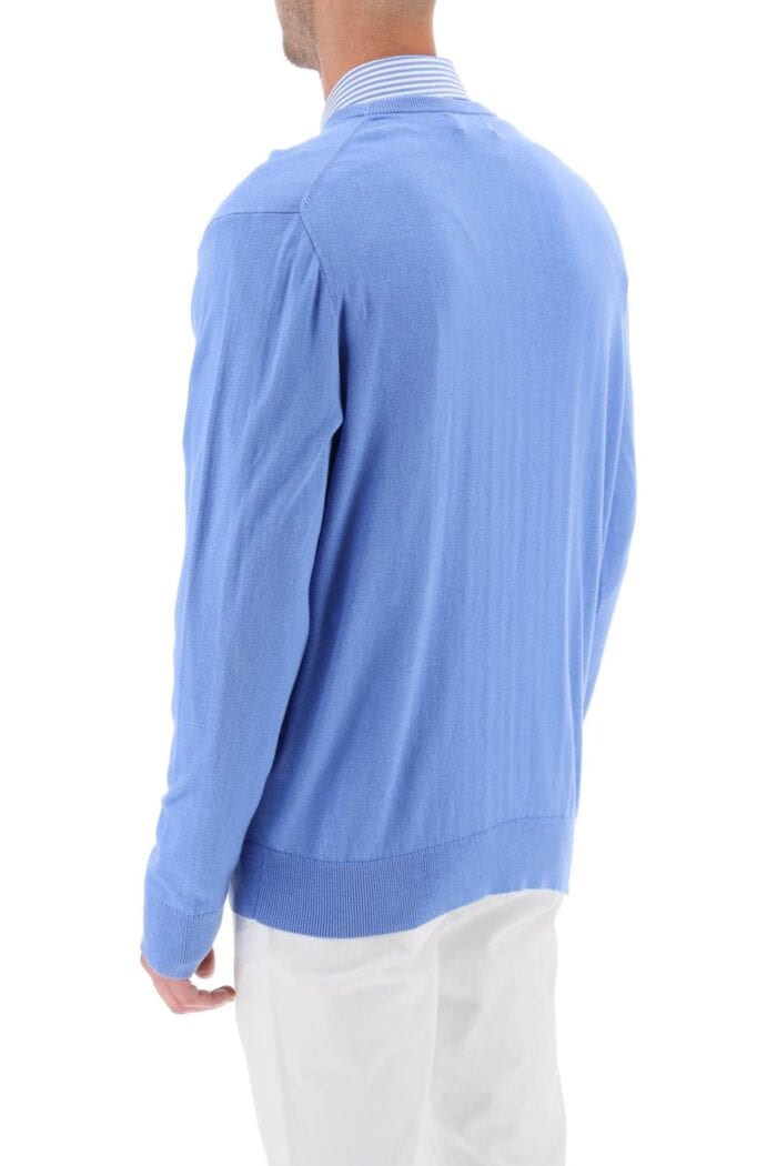 Polo Ralph Lauren Sweater In Cotton And Cashmere