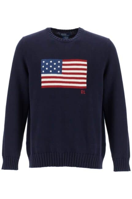 POLO RALPH LAUREN Sweater With American Flag