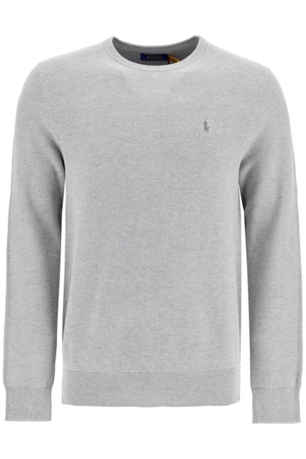 POLO RALPH LAUREN Textured Cotton Pullover Sweater