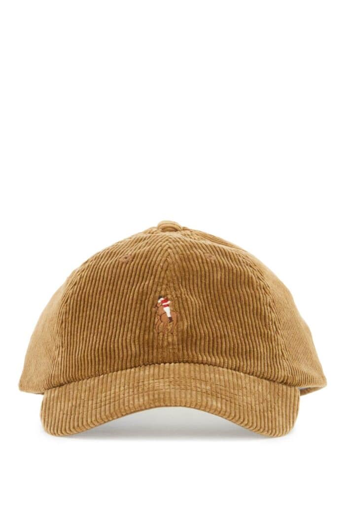 polo ralph lauren velvet ribbed baseball cap with nine POLO RALPH LAUREN Velvet Ribbed Baseball Cap With Nine