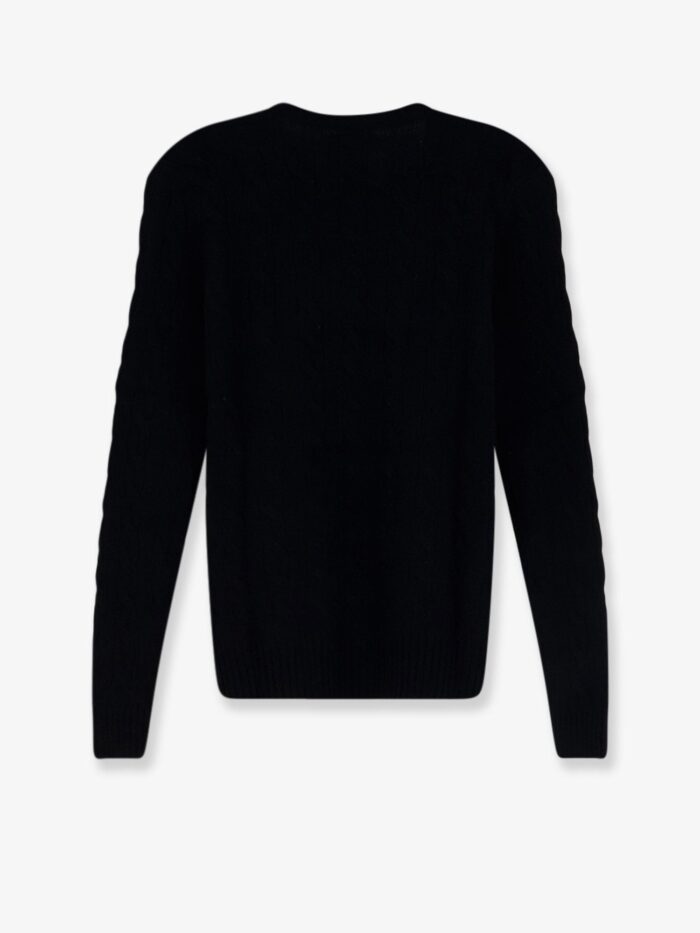 Polo Ralph Lauren Wool And Cashmere Blend Sweater With Embroidered Logo On The Front