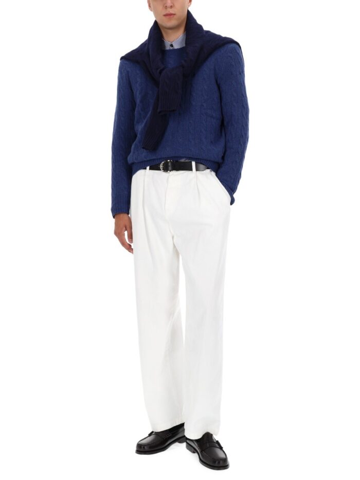 Polo Ralph Lauren WOOL AND CASHMERE CABLE KNIT SWEATER