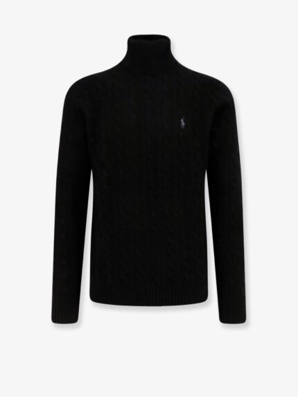 Polo Ralph Lauren Wool And Cashmere Sweater With Frontal Logo