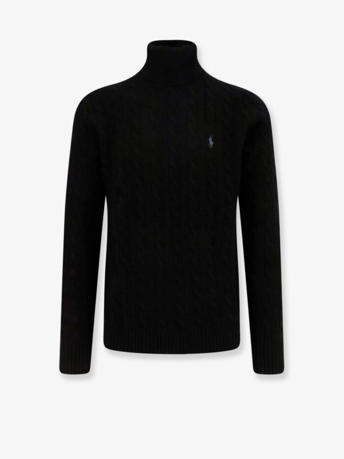 Polo Ralph Lauren Wool And Cashmere Sweater With Frontal Logo