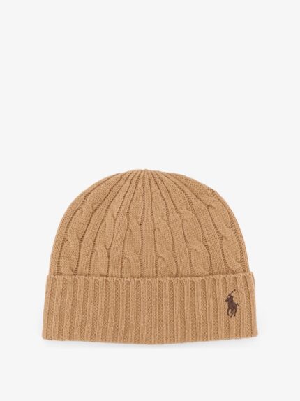 Polo Ralph Lauren Wool Blend Cable Knit Beanie Hat