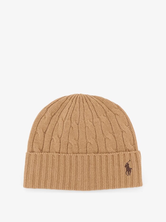 Polo Ralph Lauren Wool Blend Cable Knit Beanie Hat