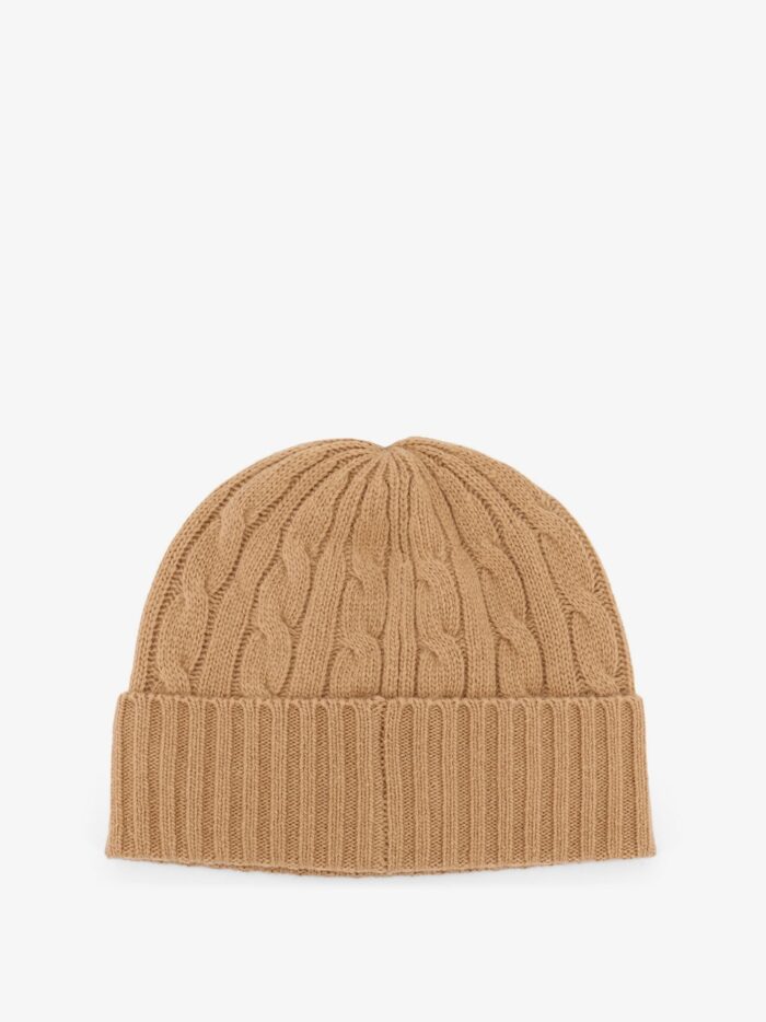 Polo Ralph Lauren Wool Blend Cable Knit Beanie Hat