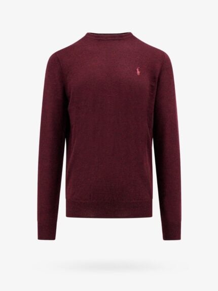 Polo Ralph Lauren Wool Slim Fit Sweater With Logo Embroidery