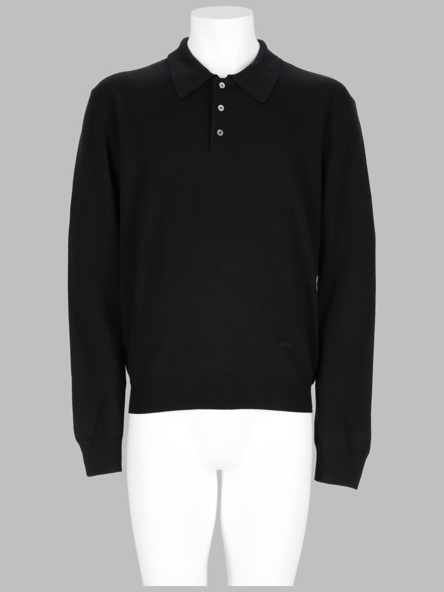 A.P.C. POLO "RIOU" IN MAGLIA