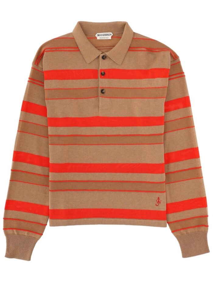 jw anderson polo shirt with logo Jw Anderson Polo Shirt With Logo