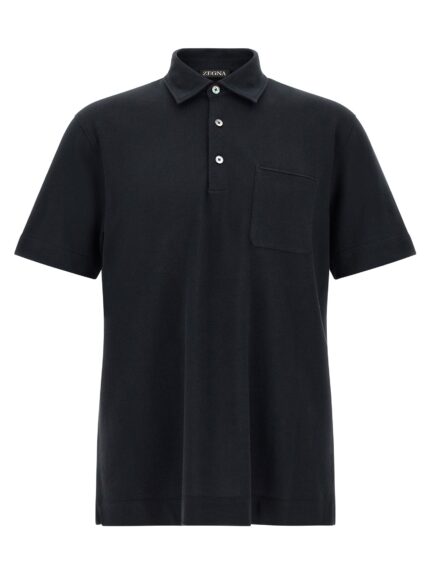 Zegna Polo Shirt With Pocket