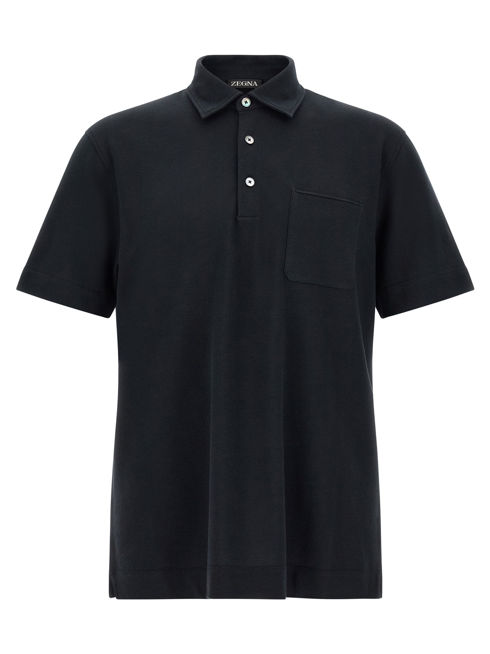 Zegna Polo Shirt With Pocket