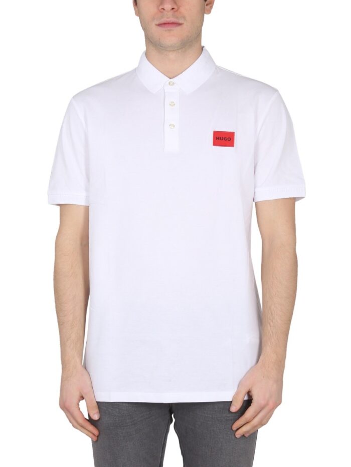 Hugo Polo Con Patch Logo