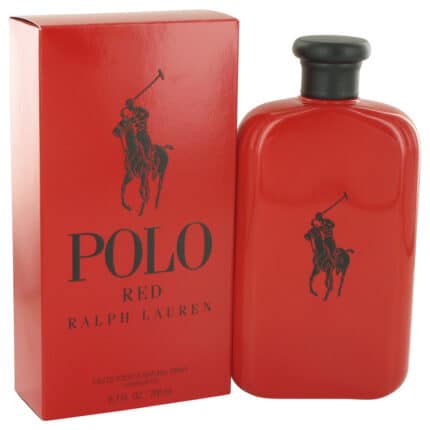 Polo Red By Ralph Lauren - Eau De Toilette Spray 6.7 Oz