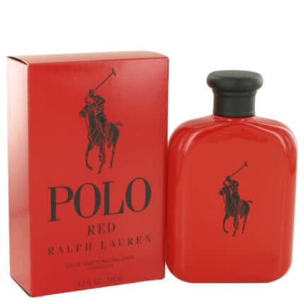 Polo Red By Ralph Lauren - Eau De Toilette Spray 4.2 Oz