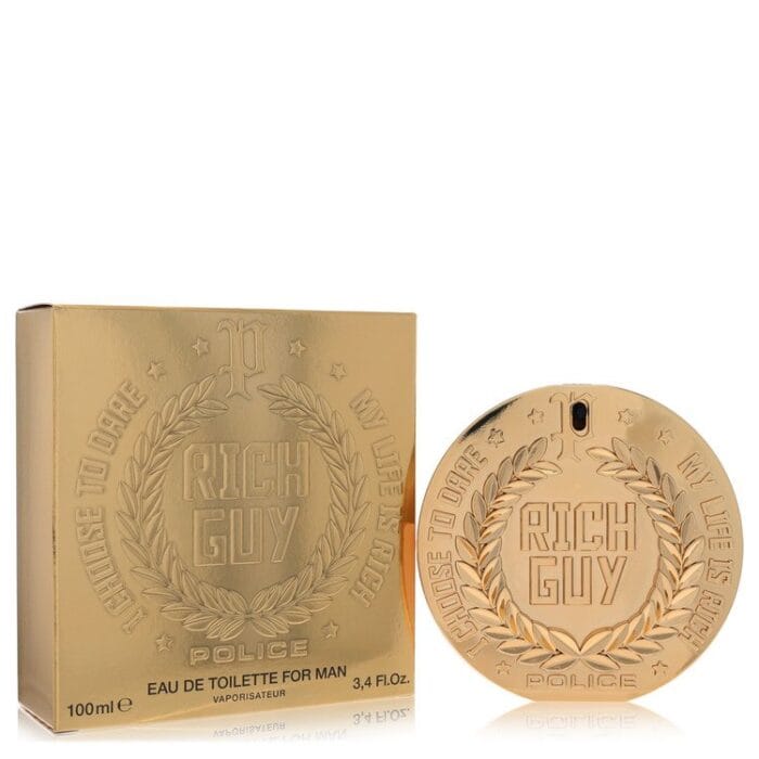 Police Rich Guy By Police Colognes - Eau De Toilette Spray 3.4 Oz - Image 1