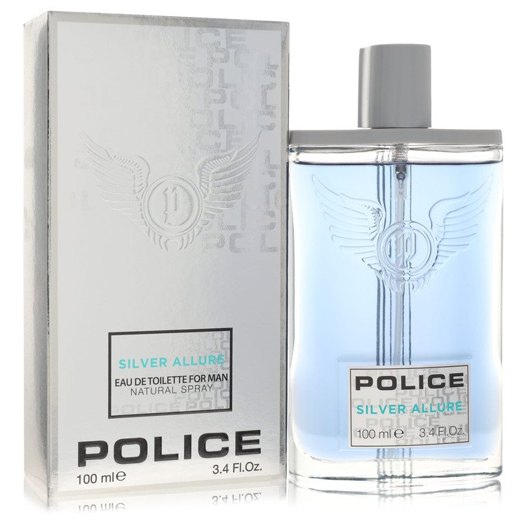 Police Contemporary Silver Allure By Police Colognes - Eau De Toilette Spray 3.4 Oz