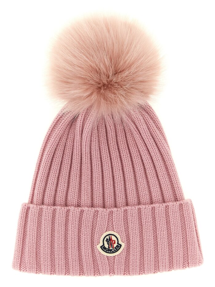 moncler pompon wool beanie Moncler Pompon Wool Beanie