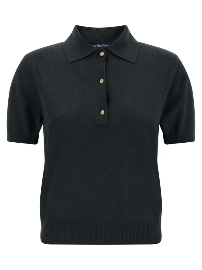 max mara 's 'pomposa' knit polo shirt MAX MARA 'S 'Pomposa' Knit Polo Shirt