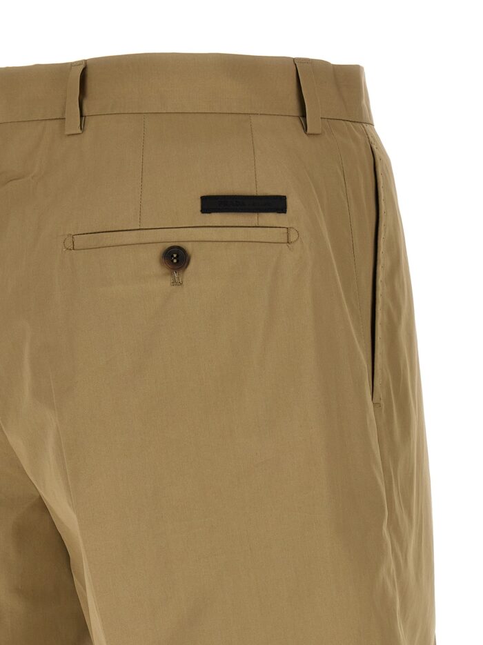 PRADA Poplin Bermuda Shorts