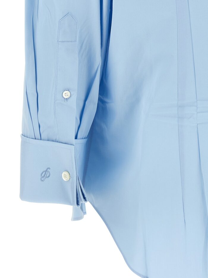 PRADA Poplin Shirt With Pleats