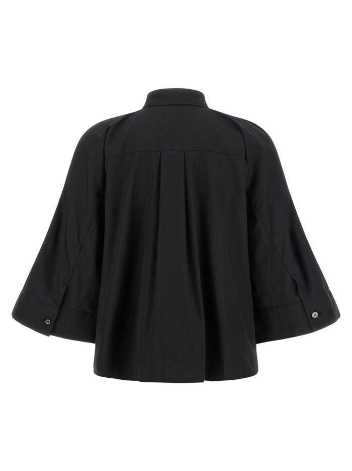 SACAI Poplin Shirt With Wide Sleeves