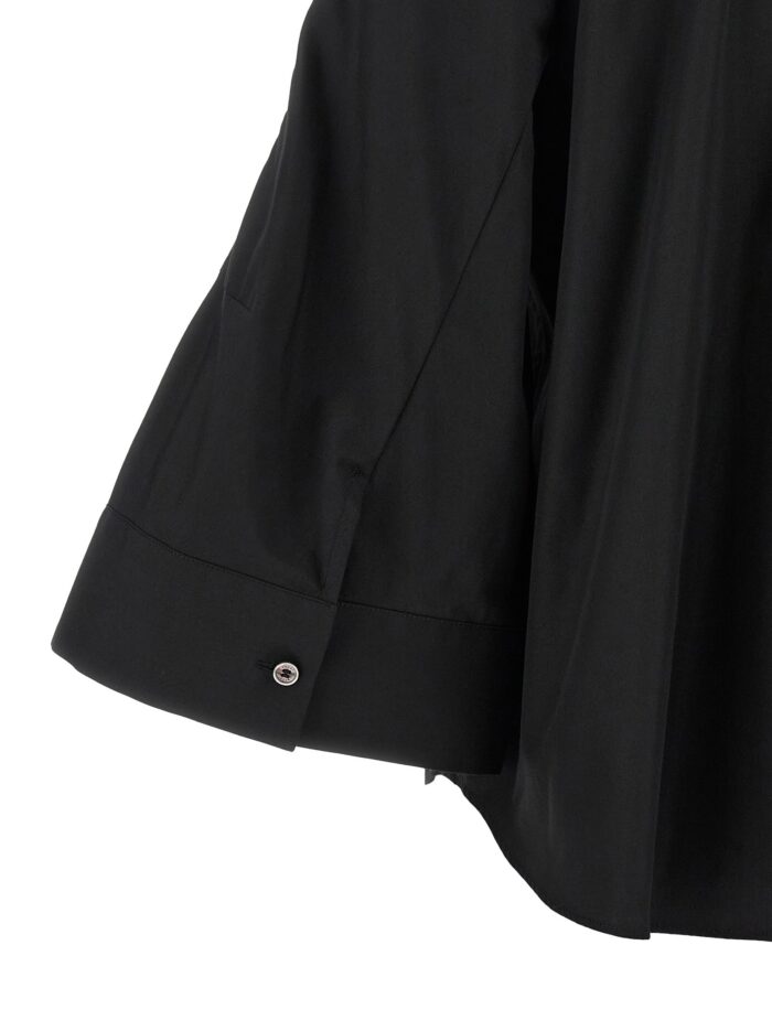 SACAI Poplin Shirt With Wide Sleeves