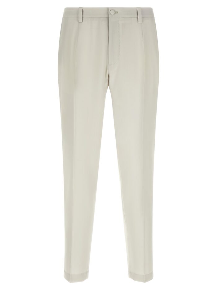dolce & gabbana poplin wool pants Dolce & Gabbana Poplin Wool Pants