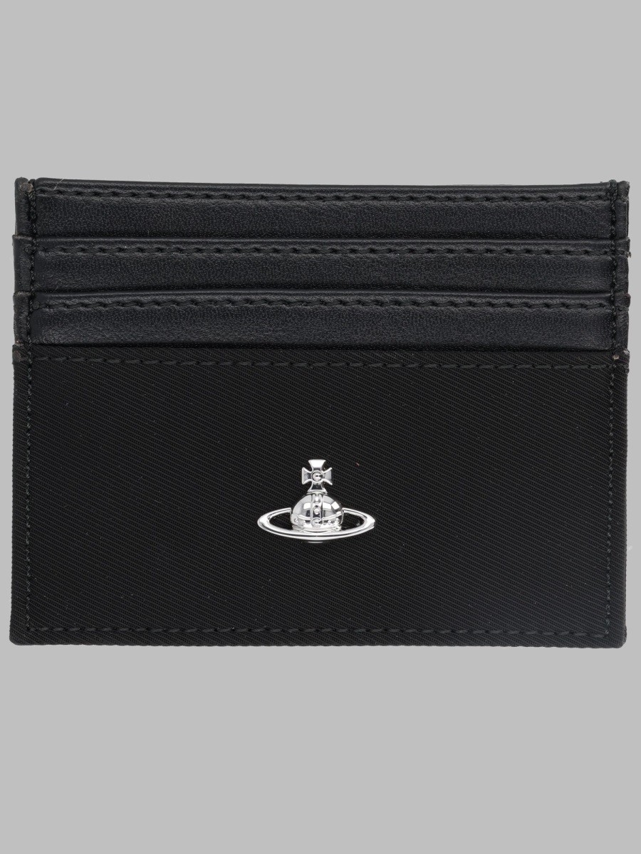 Vivienne Westwood PORTA CARTE PIATTO CON LOGO