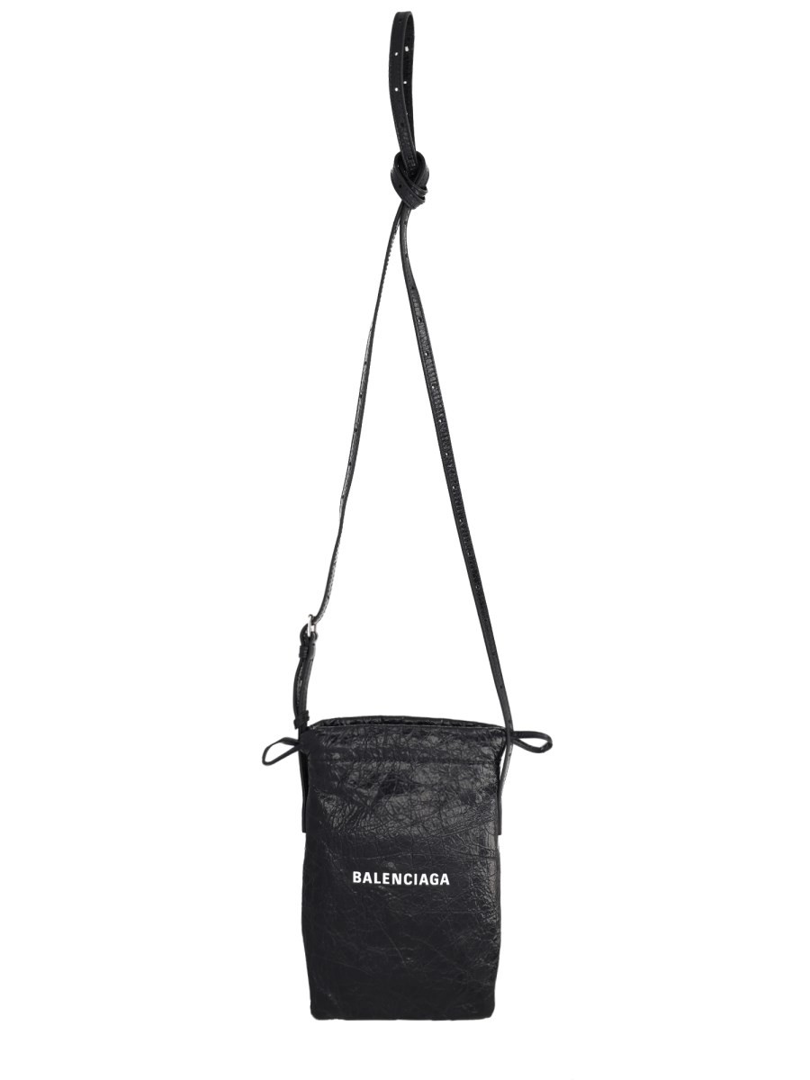 Balenciaga PORTA CELLULARE CON LOGO