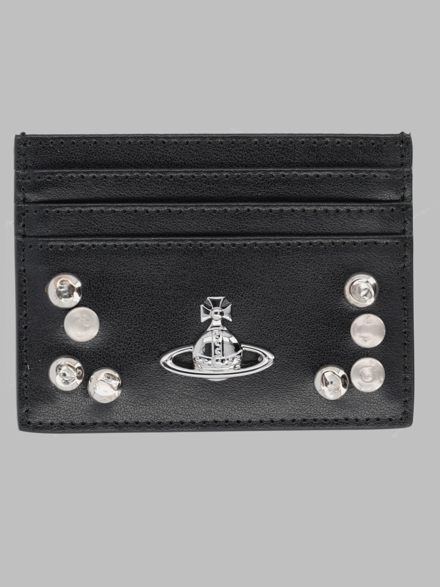 Vivienne Westwood Portacarte Borchiato Con Orb
